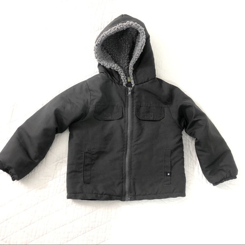 MICK MACK LTD BOYS’ CHEST FLAP INSULATED JACKET 4T